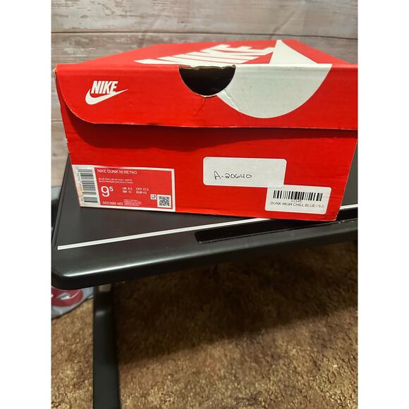 Men’s Nike dunk retro high chill blue 9.5 - Picture 8 of 8